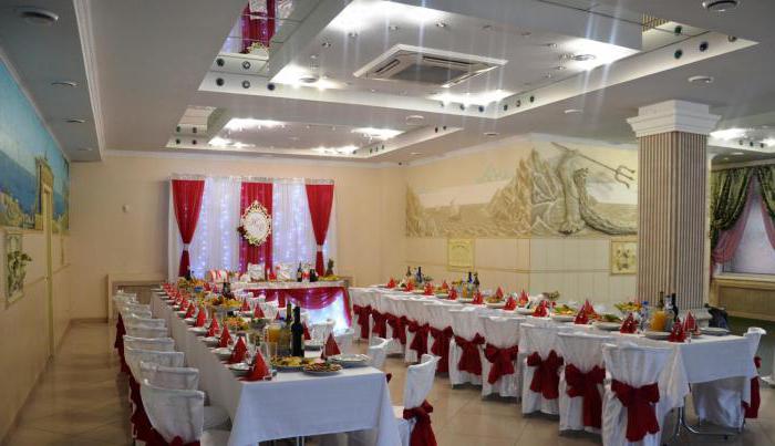 ห้องจัดเลี้ยงใน Voronezh สำหรับจัดงานแต่งงาน