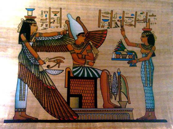 ภาพวาดในอียิปต์โบราณคืออะไร?